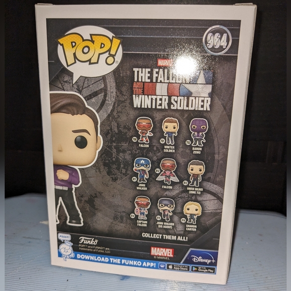 The Falcon and the Winter Soldier Baron Zemo Funko Pop - Picture 2 of 2